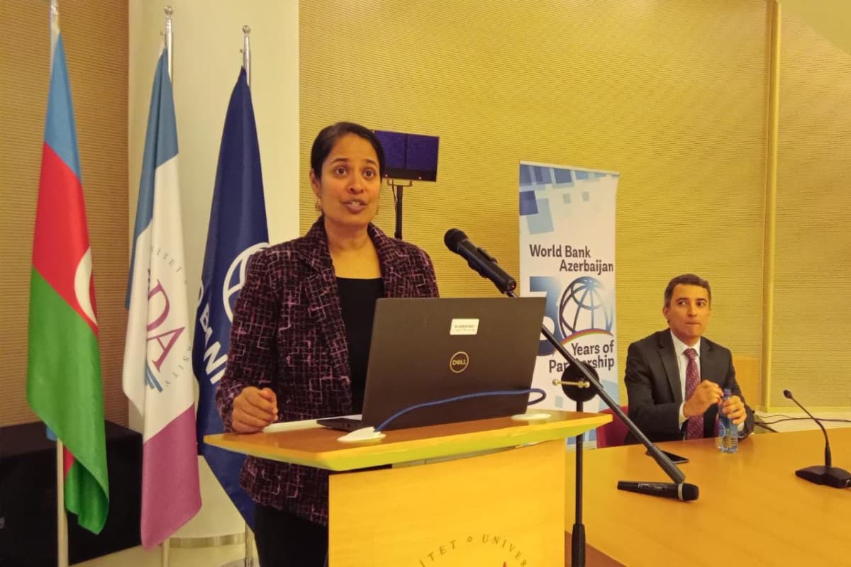Sara Maykl: Azərbaycanın İnsan Kapitalı İndeski oxşar inkişaf edən ölkələrlə eynidir