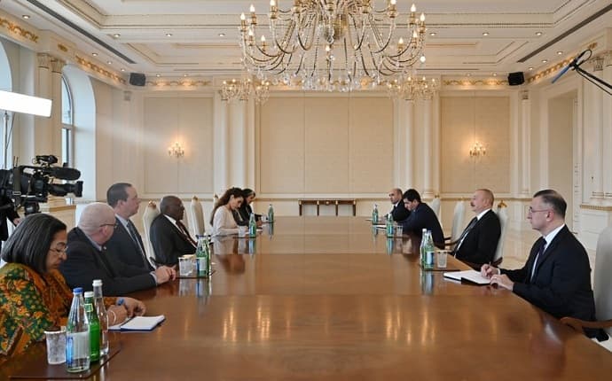 Prezident İlham Əliyev Kubanın vitse-prezidentini qəbul edib