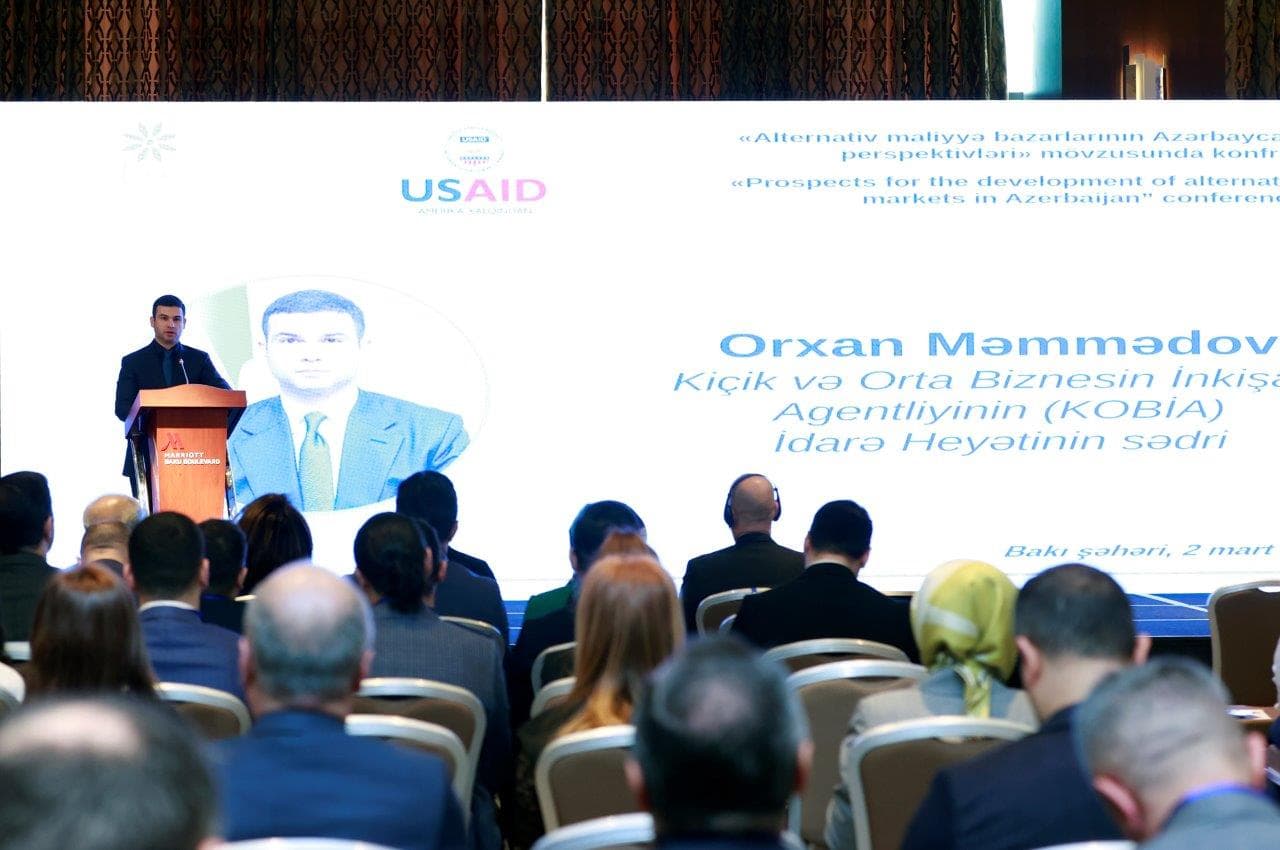 “Alternativ maliyyə bazarlarının Azərbaycanda inkişaf perspektivləri” mövzusunda konfrans keçirilib - FOTO