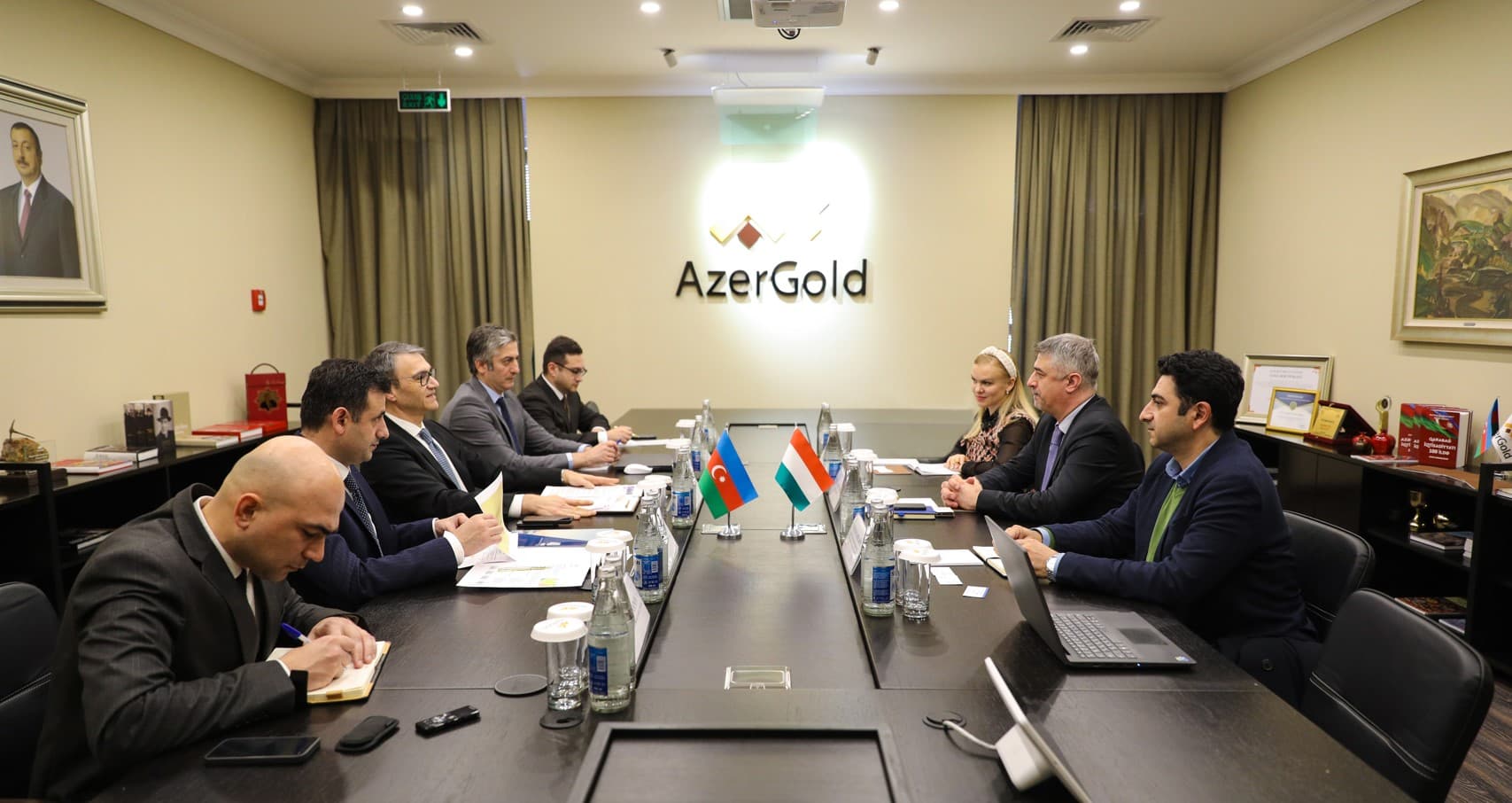 “AzerGold” QSC-nin sədri Macarıstanın səfiri ilə görüşüb-FOTO
