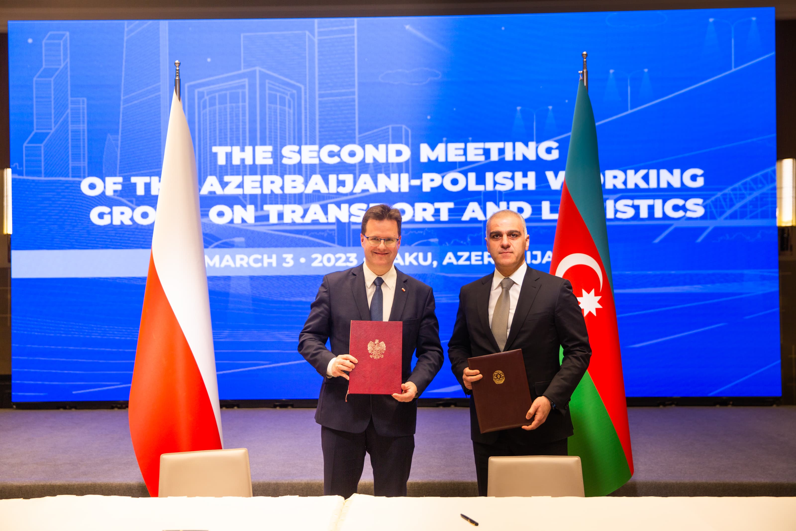 Nəqliyyat və logistika üzrə Azərbaycan-Polşa İşçi qrupunun 2-ci iclası keçirilib