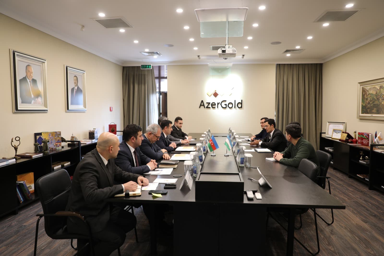 Özbəkistanın nümayəndə heyəti “AzerGold” QSC-nin qonağı olub - FOTO