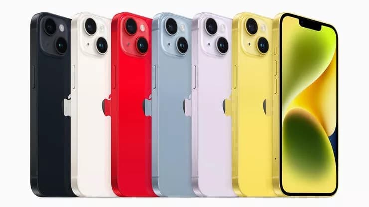 iPhone 14-dən yeni rəng seçimi