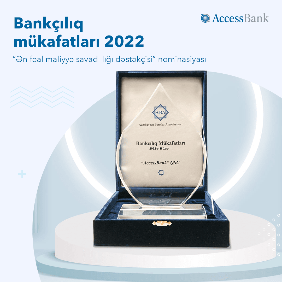Access2Success AccessBank-a mükafat qazandırdı - FOTO