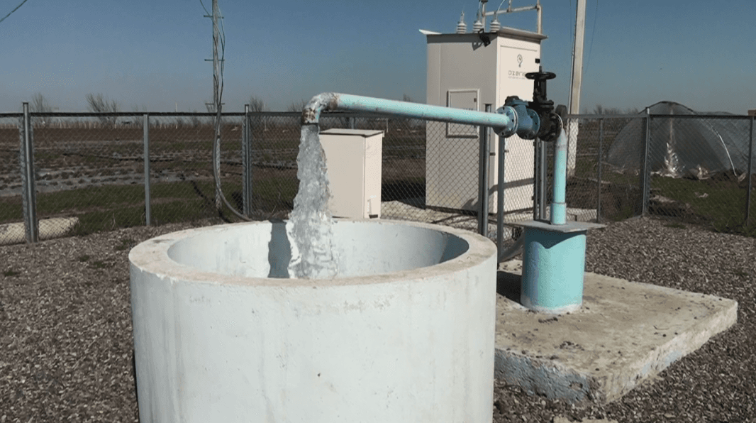 Cəlilabadda torpaq məcralı kanal beton üzlüyə alınıb - FOTO