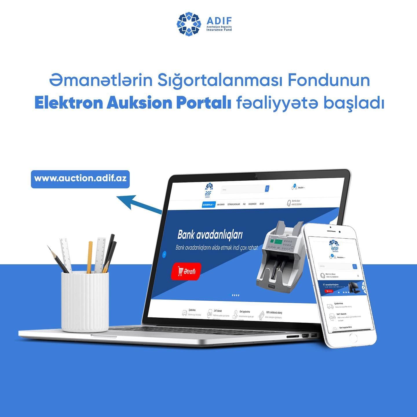 Elektron Auksion Portalı fəaliyyətə başladı
