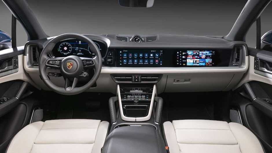 Porsche yenilənmiş Cayenne modelinin interyerini göstərib - FOTO