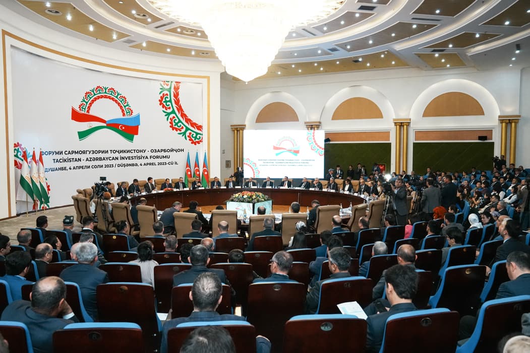 Tacikistan-Azərbaycan İnvestisiya Forumu keçirilib - FOTO