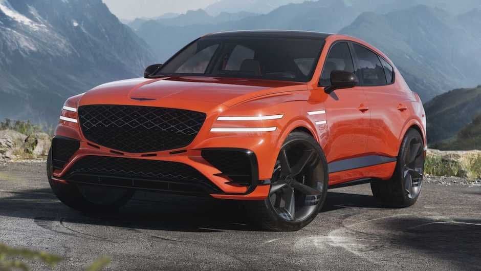 Genesis GV80 kupe-krossoverinin carçısı nümayiş etdirilib - FOTO