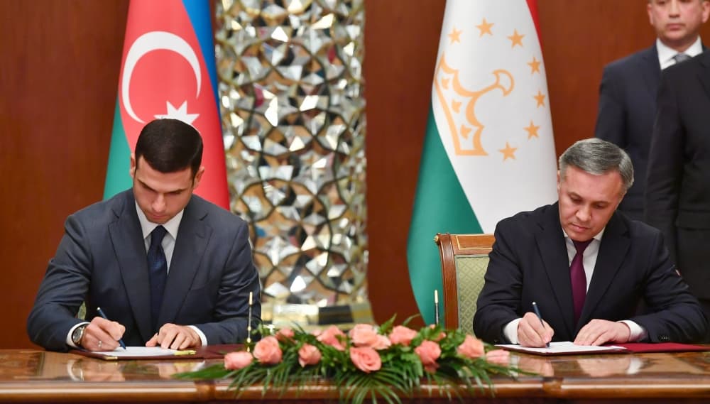 KOBİA və Tacikistanın Ticarət və Sənaye Palatası arasında Anlaşma Memorandumu imzalanıb