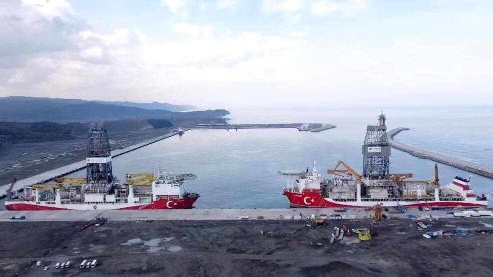 Türkiyədə Qara dəniz qazı quruya çatdırıldı