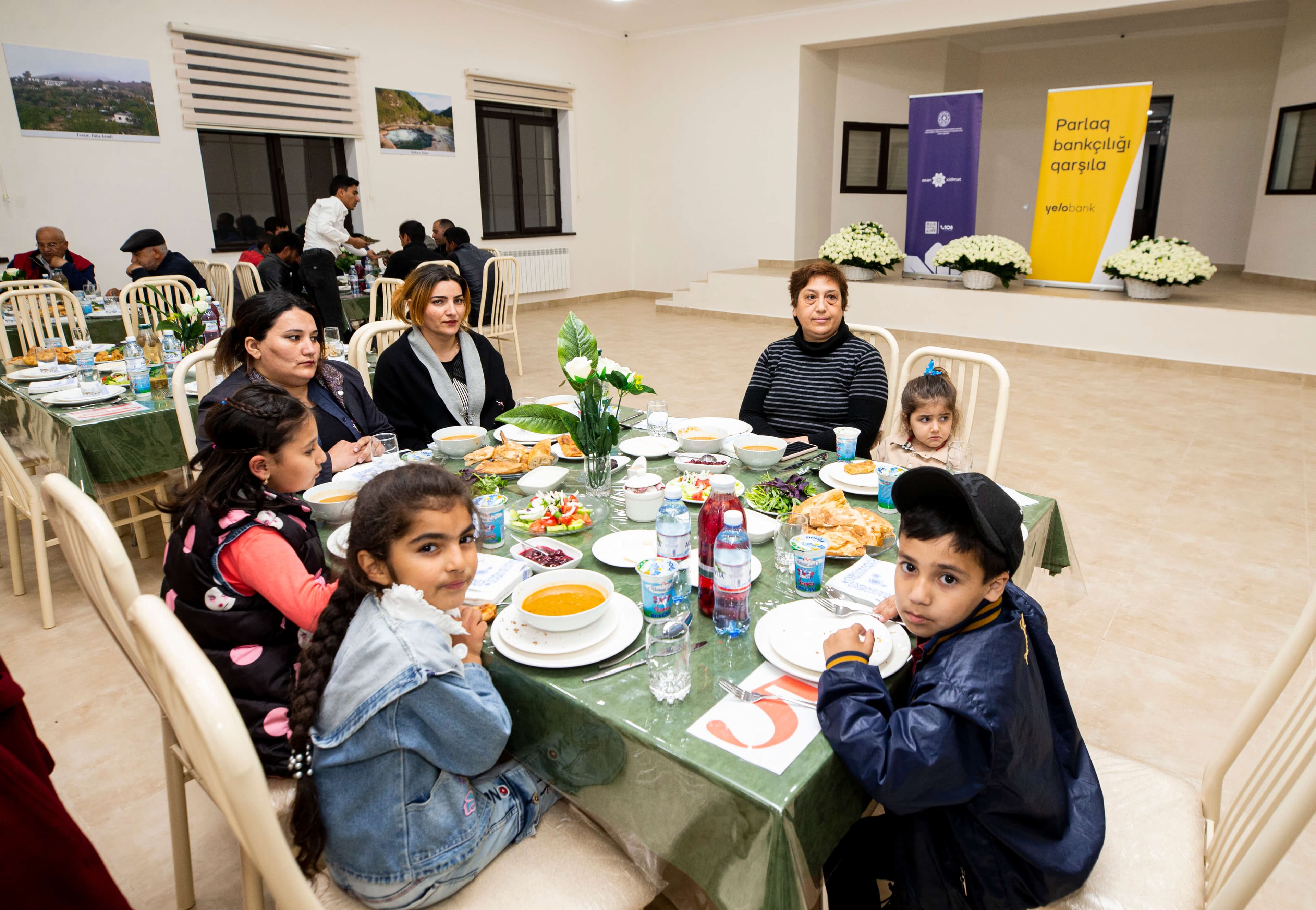 30 ildən sonra doğma torpaqda açılan ilk iftar süfrəsi - FOTO