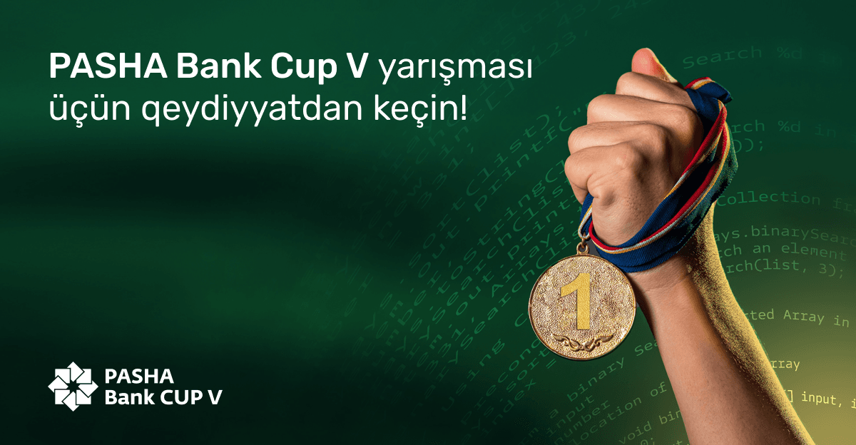 Tezliklə “PASHA Bank Cup V” yarışması başlayır