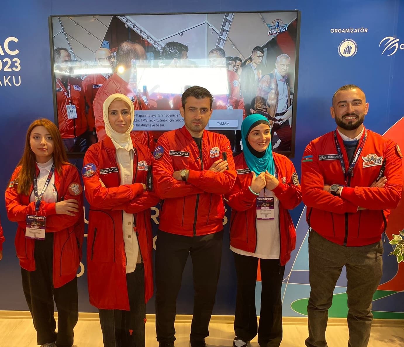“TEKNOFEST Türkiyə – 2023”də Beynəlxalq Astronavtika Konqresinə dair təqdimatlar nümayiş olunub - FOTO