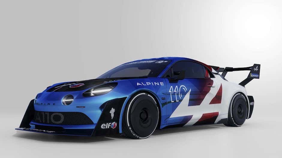 Alpine Pikes Peak yarışları üçün sportprototipi hazırlayıb - FOTO
