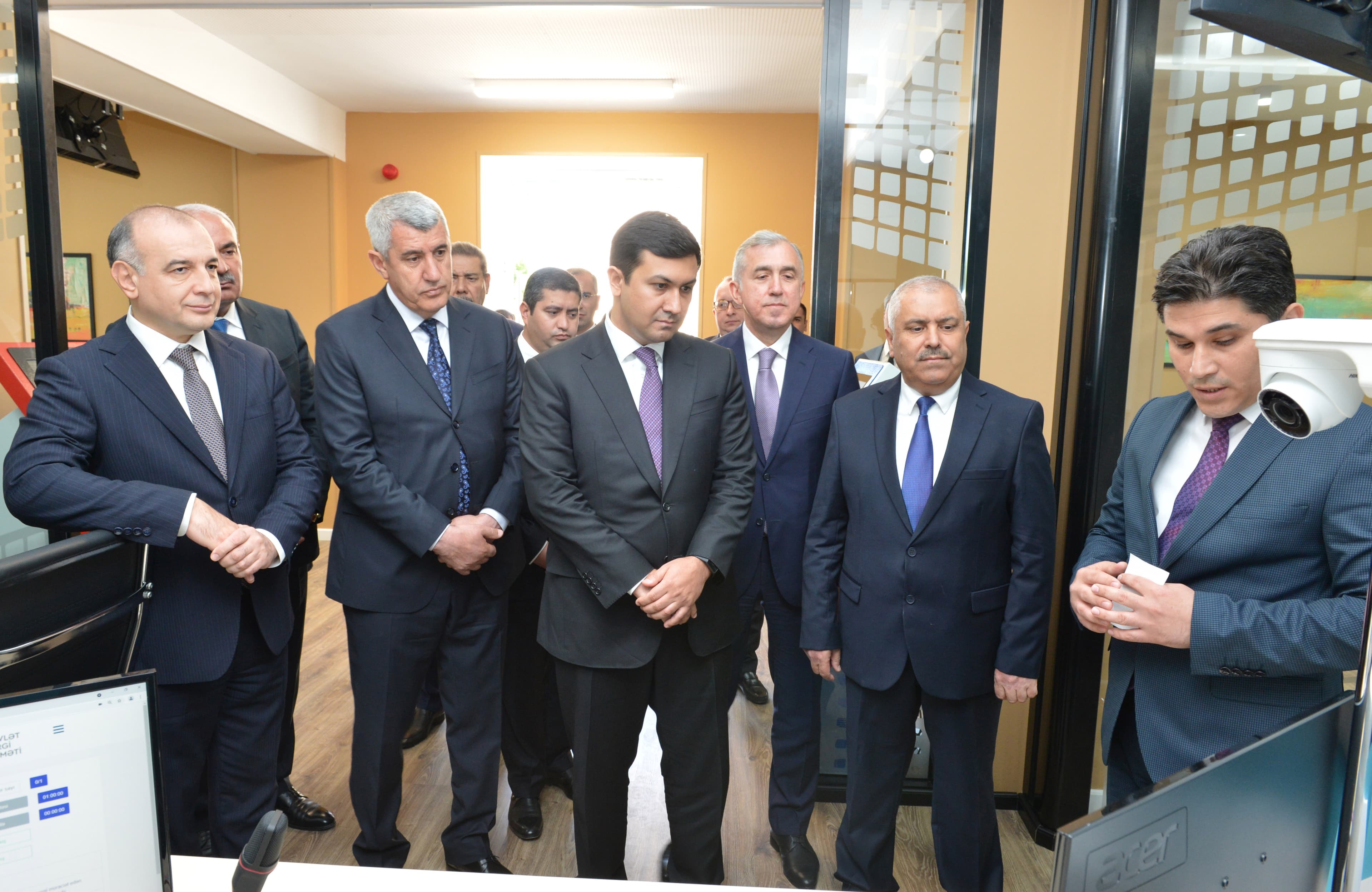 Naxçıvanda Vergi ödəyicilərinə xidmət mərkəzi istifadəyə verilib - FOTO