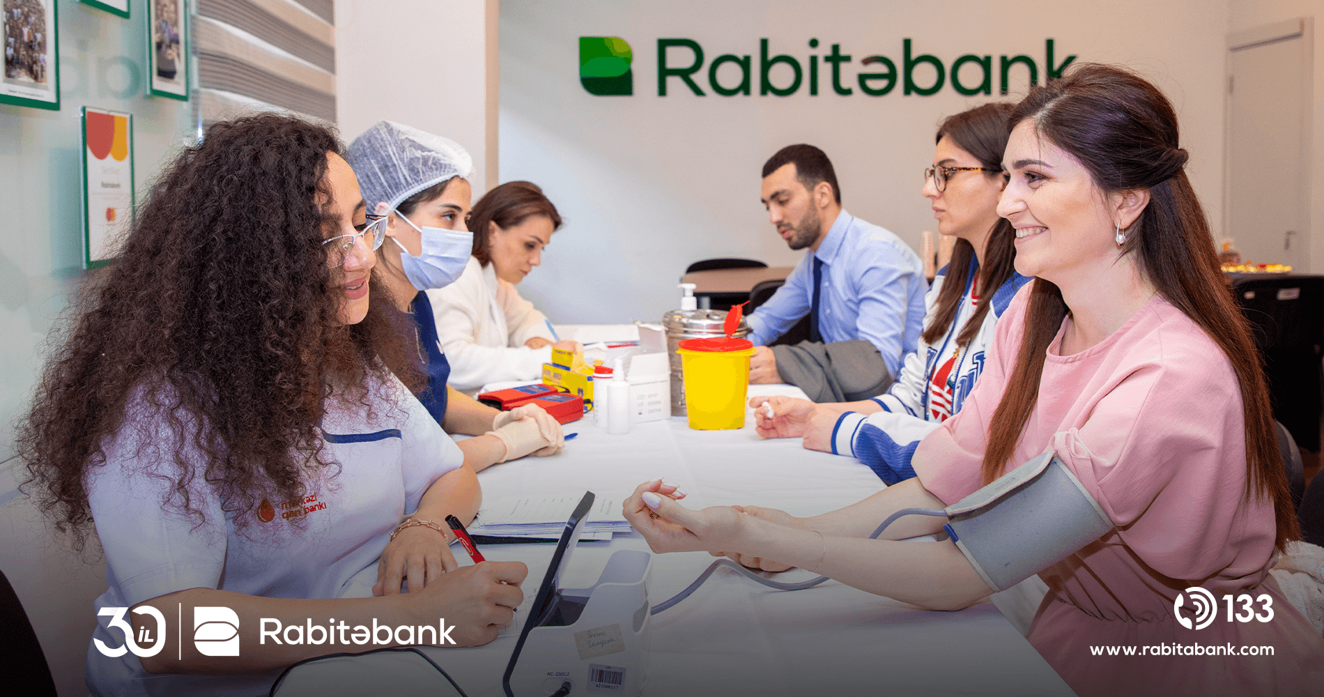 “Rabitəbank” ASC-də qanvermə aksiyası keçirilib - FOTO