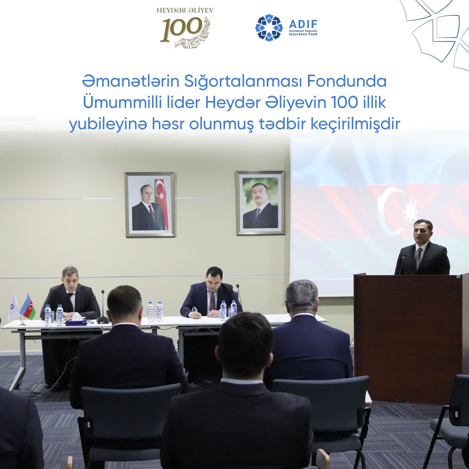 Ümumilli lider Heydər Əliyevin 100 illik yubileyinə həsr olunmuş tədbir keçirilib - FOTO