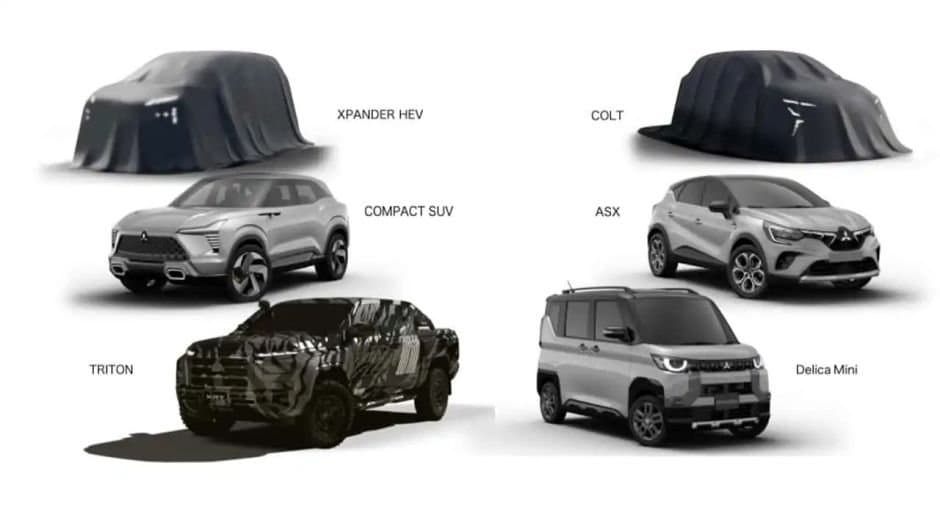 Mitsubishi şirkəti dörd yeni modelin buraxılış qrafikini açıqlayıb - FOTO