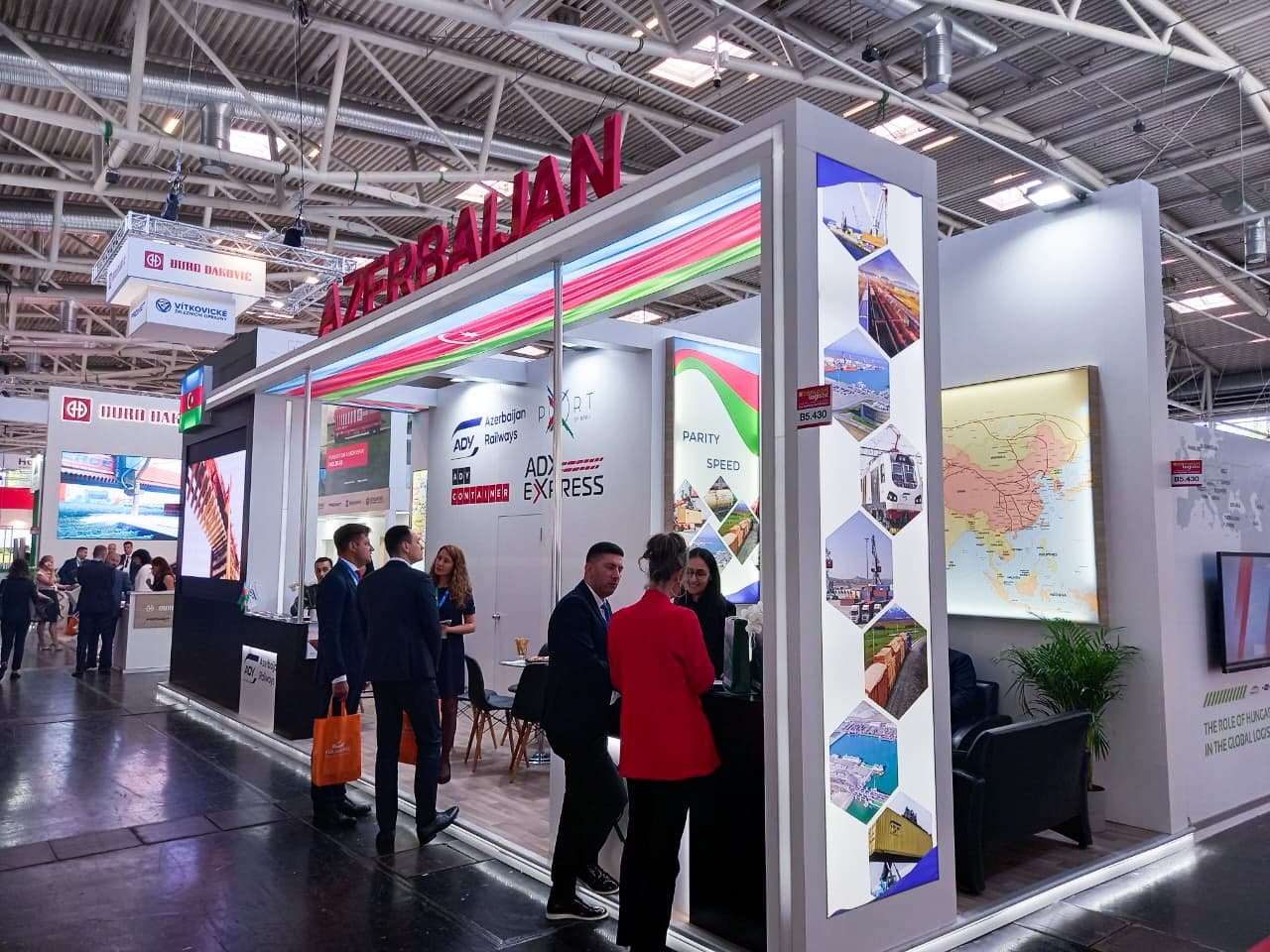 ADY ‘’Nəqliyyat və Logistika – 2023’’ sərgisində iştirak edib - FOTO