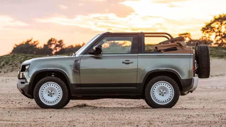 Heritage Customs atelyesi Defender ofrouderini kabrioletə çevirib - FOTO