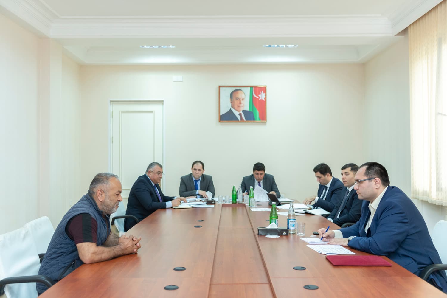 Nazir Məcnun Məmmədov Göyçayda vətəndaşları qəbul edib - FOTO