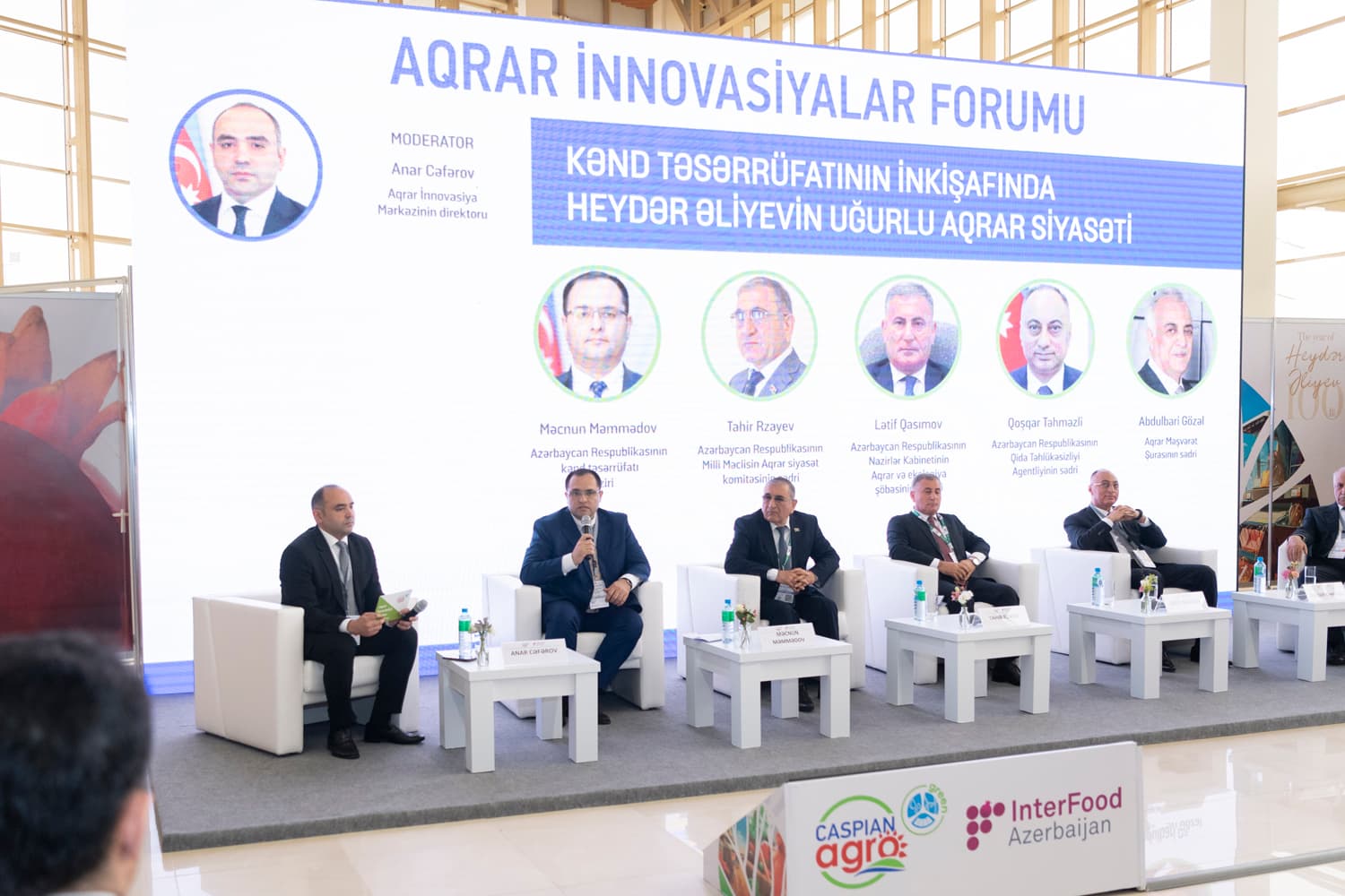16-cı Azərbaycan Beynəlxalq Kənd Təsərrüfatı sərgisi çərçivəsində panel sessiyalar keçirilib - FOTO