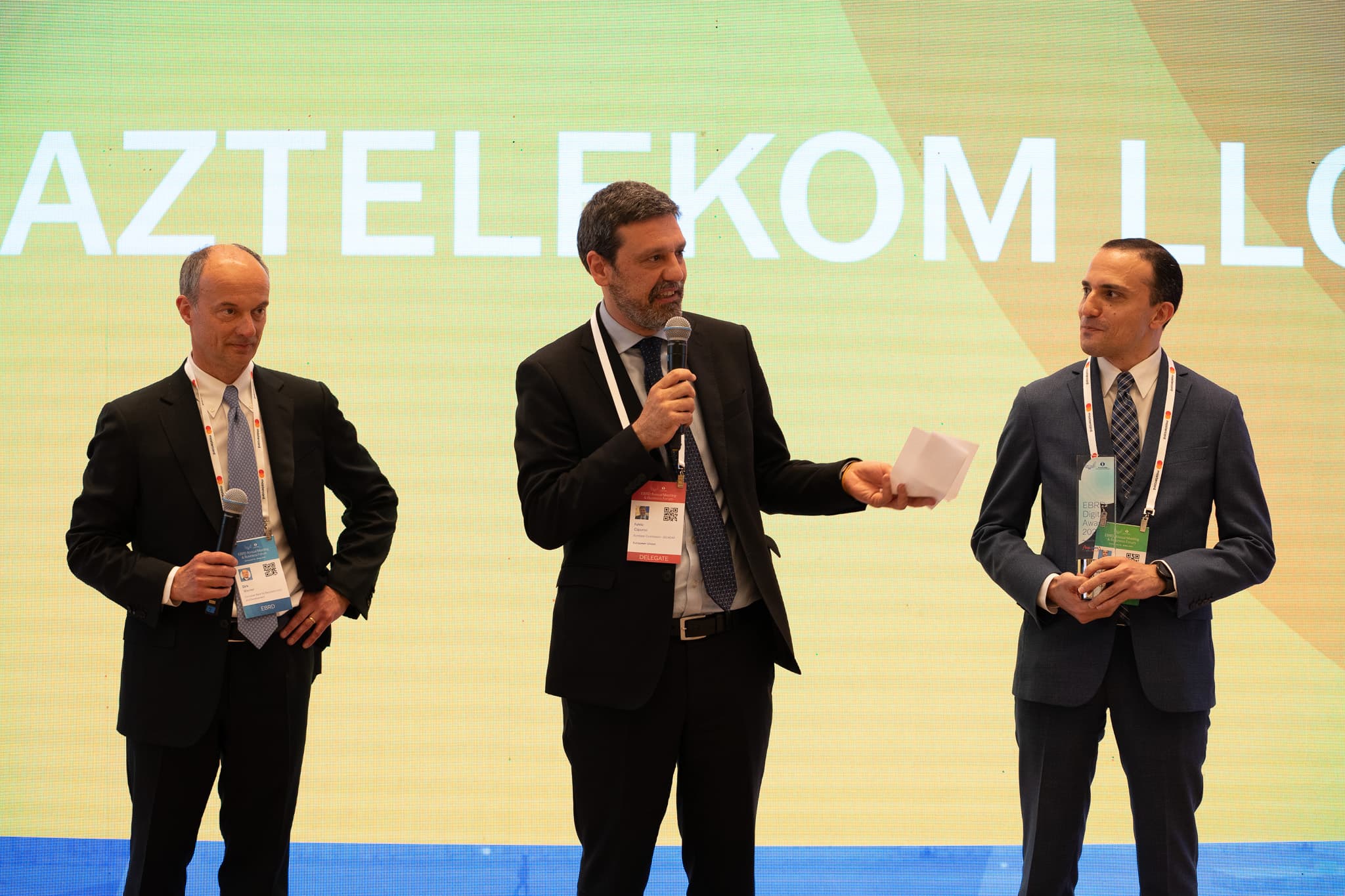 “Aztelekom” AYİB tərəfindən mükafatlandırılıb