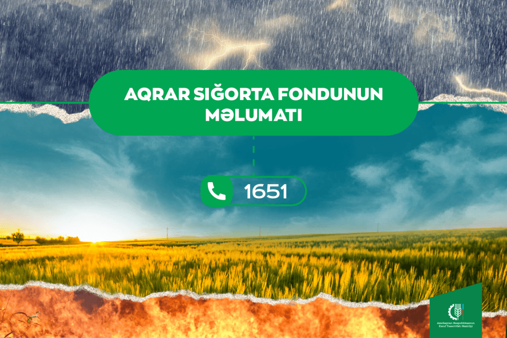 Aqrar Sığorta Fondu: Güclü leysan və qasırğa nəticəsində sığortalı fermerlərə dəymiş zərər ödəniləcək - SİYAHI