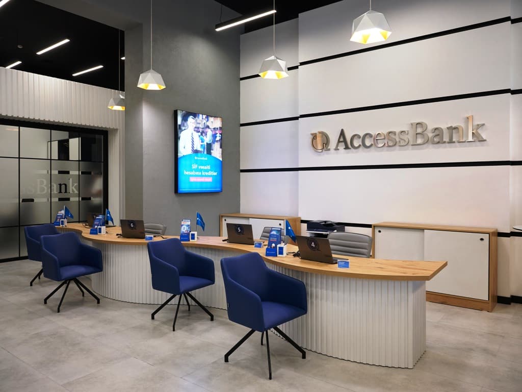 AccessBank yeni konseptli növbəti filialını təqdim etdi - FOTO