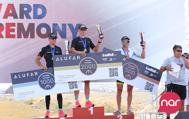 Nar triatlon üzrə “IronWind” açıq turnirinə dəstək olub - FOTO