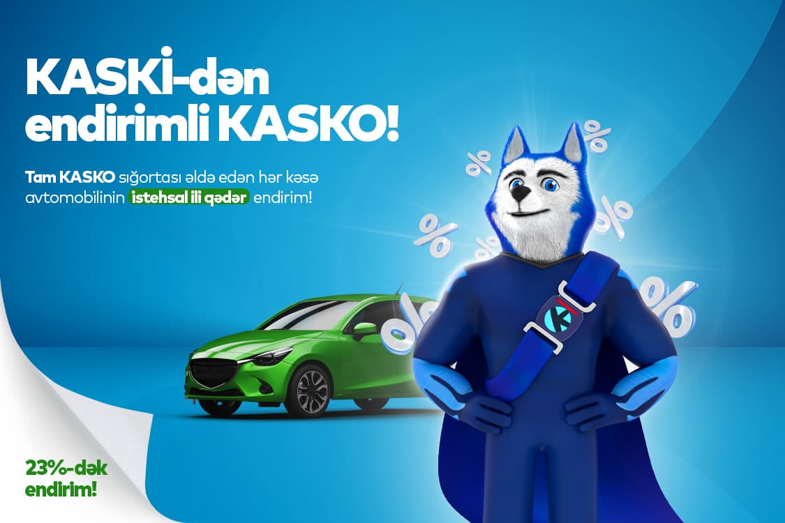 PAŞA Sığortadan Tam KASKO sığortası üzrə yeni kampaniya! – Kaskidən endirimli KASKO!