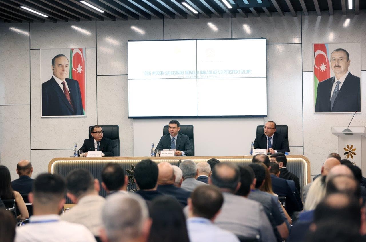 Dağ-mədən sahəsində mövcud imkanlar və perspektivlər mövzusunda biznes forum keçirilib - FOTO