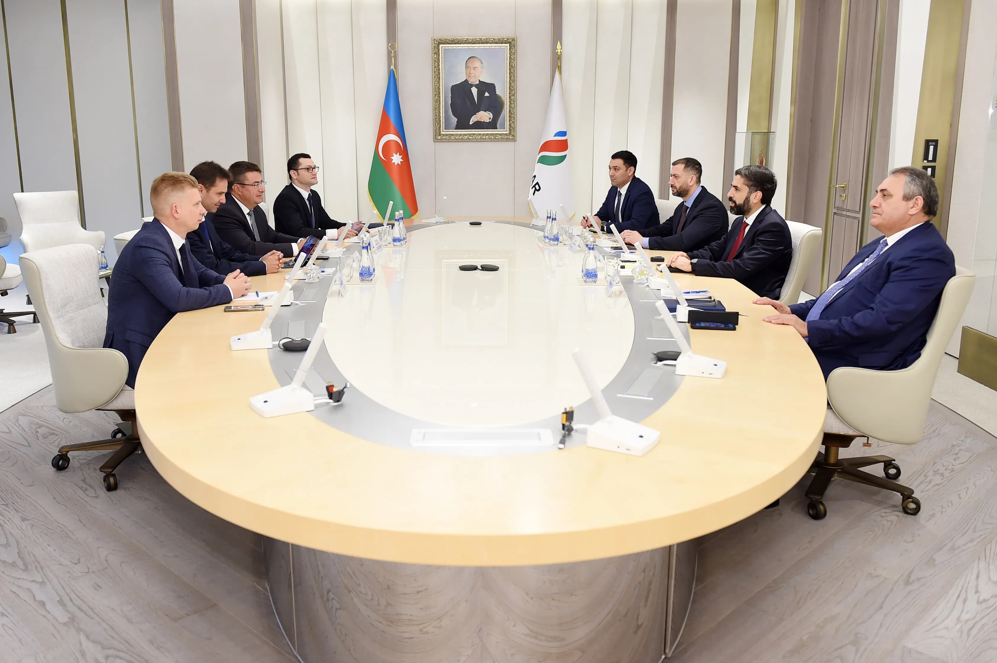 SOCAR-ın prezidenti “SAP SE” şirkətinin Orta və Şərqi Avropa üzrə baş əməliyyat direktoru ilə görüşüb
