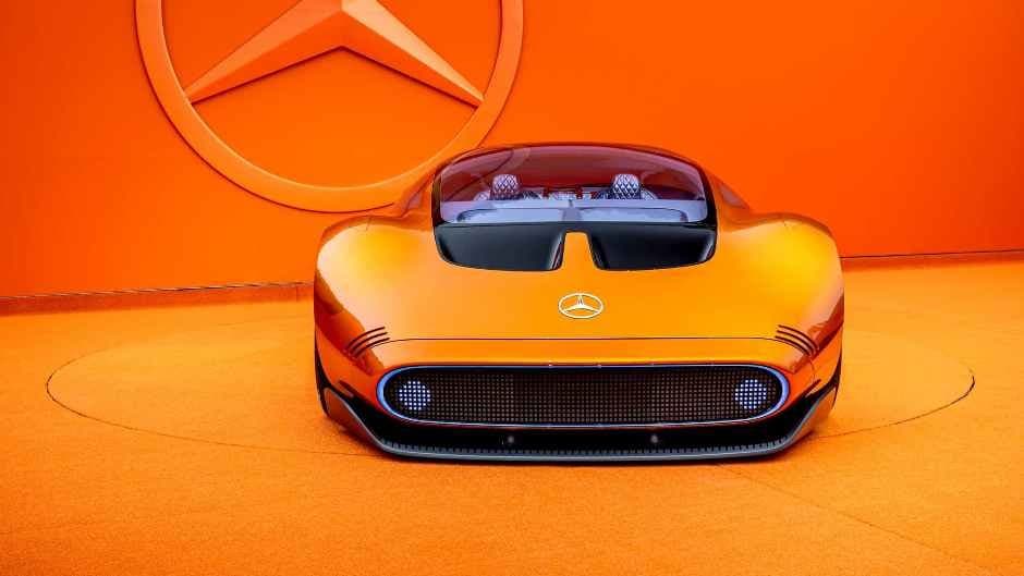 Mercedes-Benz futurikstik Vision One-Eleven elektrik superkarını təqdim edib - FOTO