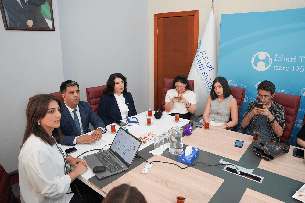 İcbari Tibbi Sığorta üzrə Dövlət Agentliyində “Açıq qapı” günü təşkil edilib - FOTO