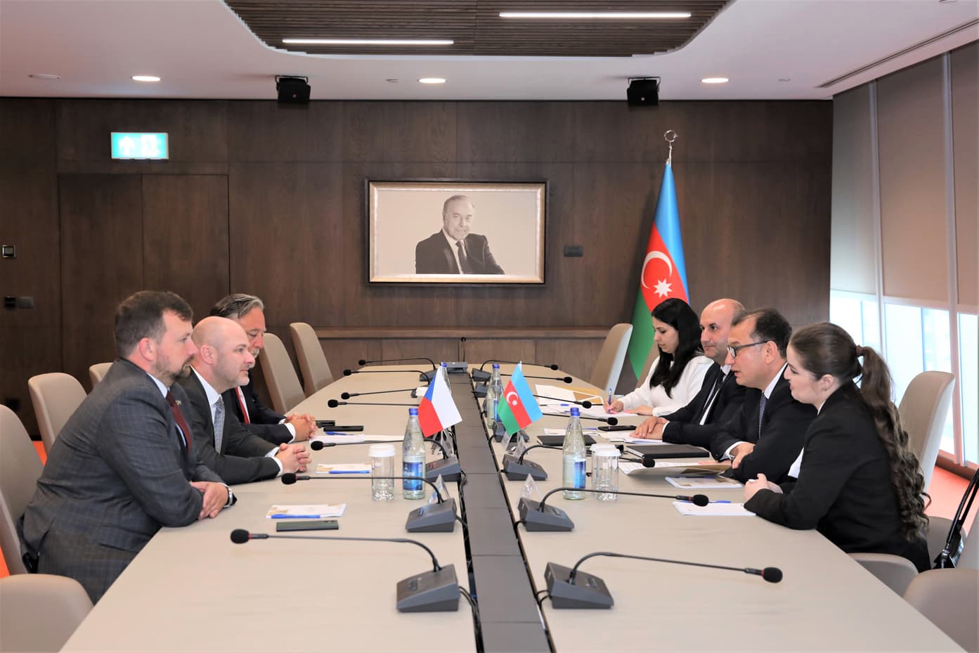 Çexiya ilə iqtisadi əməkdaşlığın gücləndirilməsi müzakirə edilib - FOTO