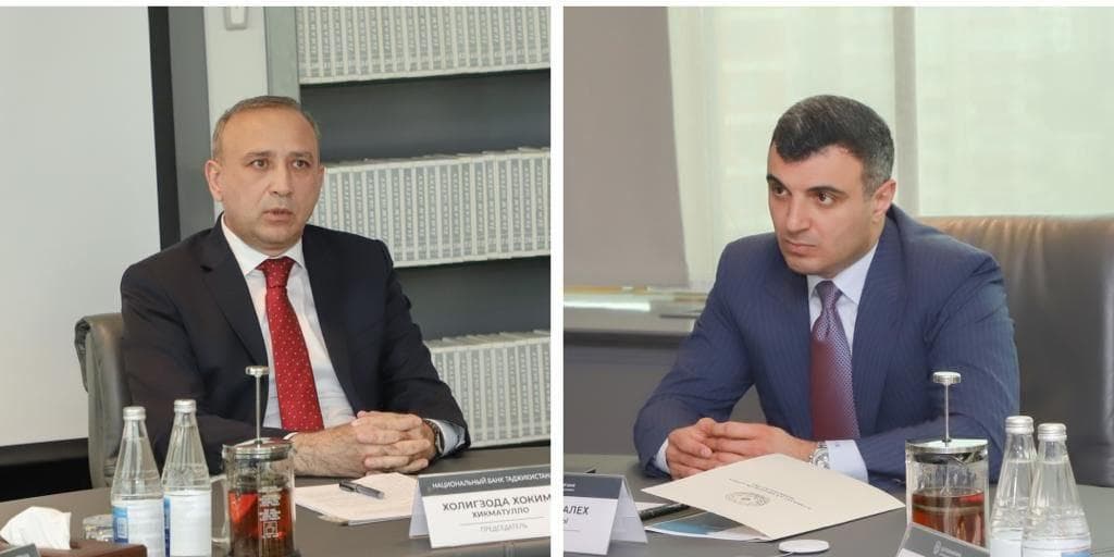 Azərbaycan və Tacikistan mərkəzi bankları əməkdaşlığın gələcək inkişafını müzakirə edib - FOTO