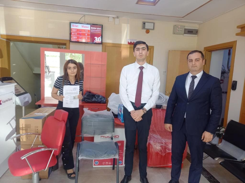 Kapital Bank aztəminatlı ailələrə dəstəyini davam etdirir - FOTO
