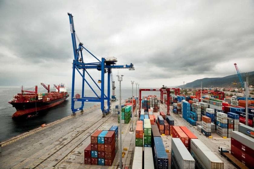 Türkiyənin Kocaeli limanı üç mindən çox gəmi qəbul edib