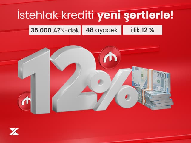 Xalq Bankdan yenilənmiş şərtlərlə sərfəli istehlak krediti!