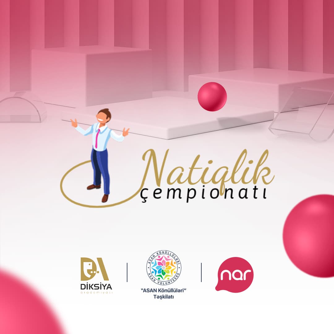 “Nar” gəncləri nitq bacarıqlarını gücləndirməyə dəvət edir