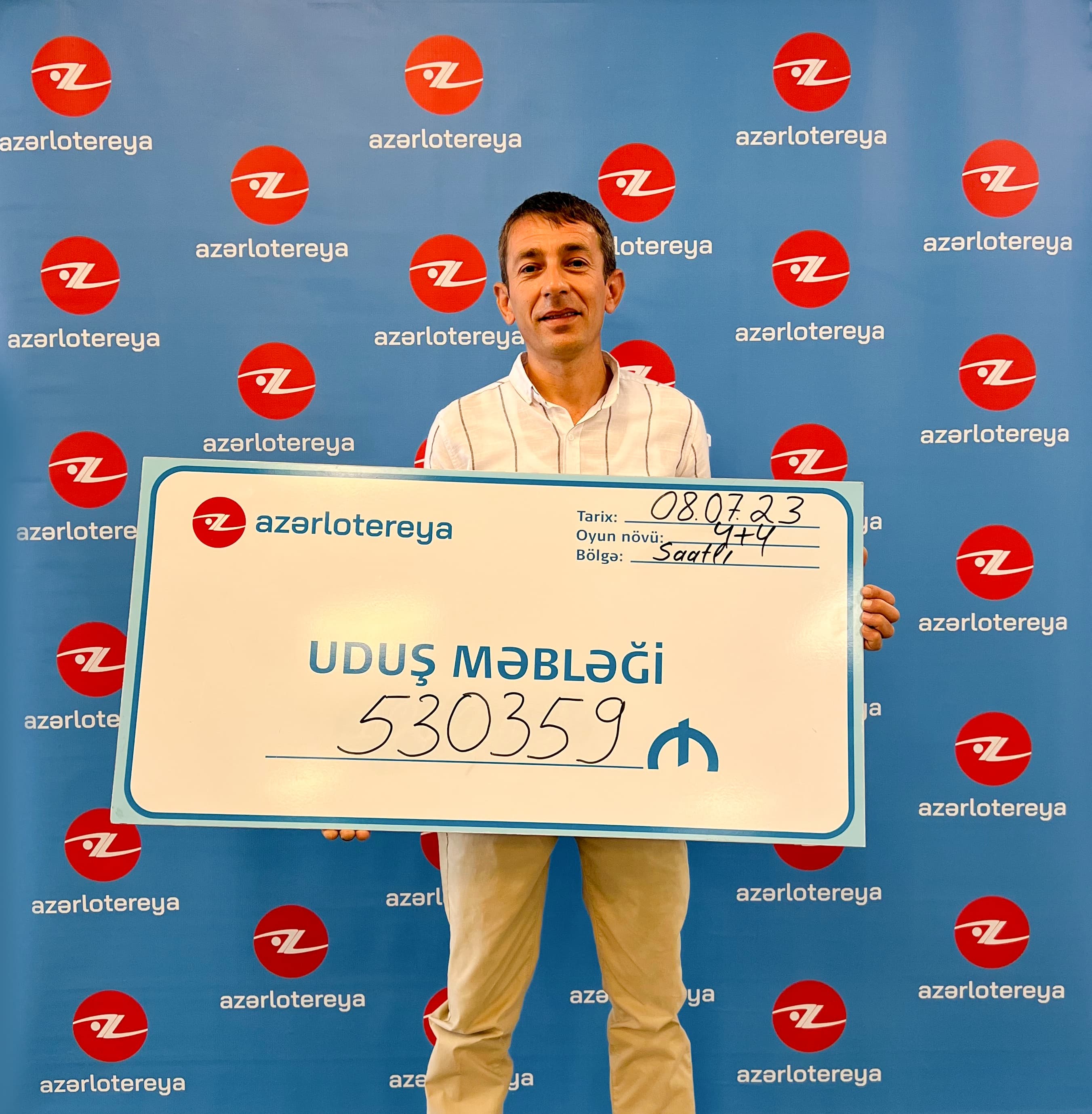 Yarım milyon manatlıq cekpotu Saatlı sakini qazandı