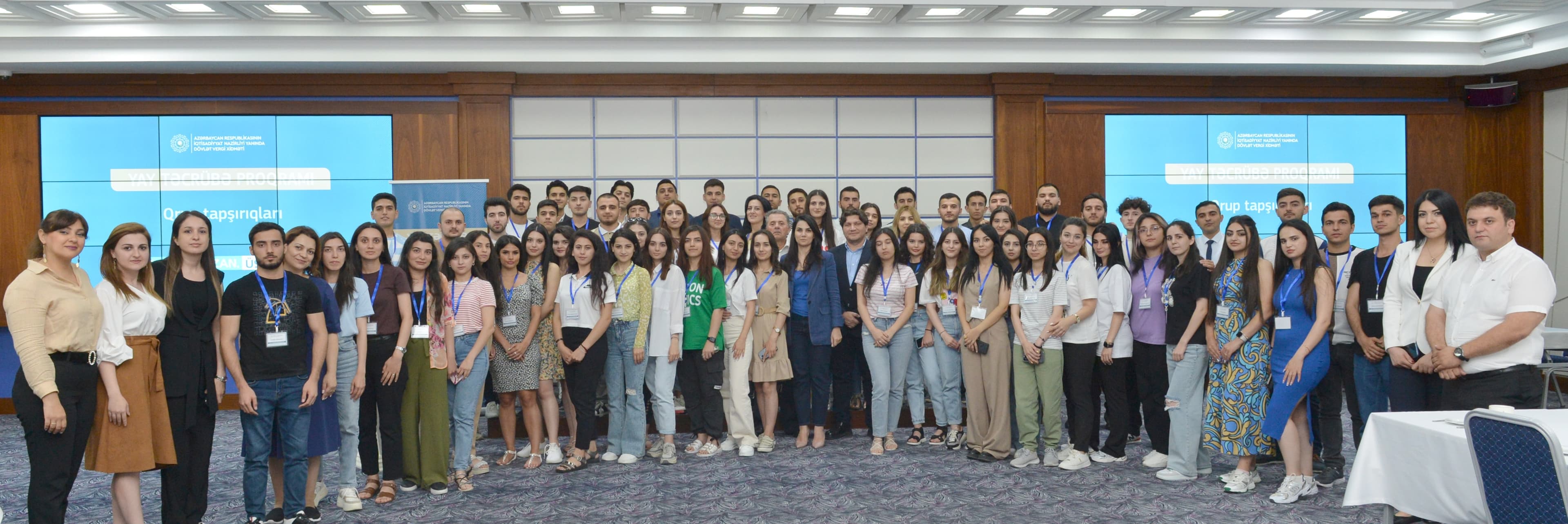 Dövlət Vergi Xidməti “Yay Təcrübə Proqramı” çərçivəsində tələbələr üçün yay düşərgəsi təşkil edib - FOTO