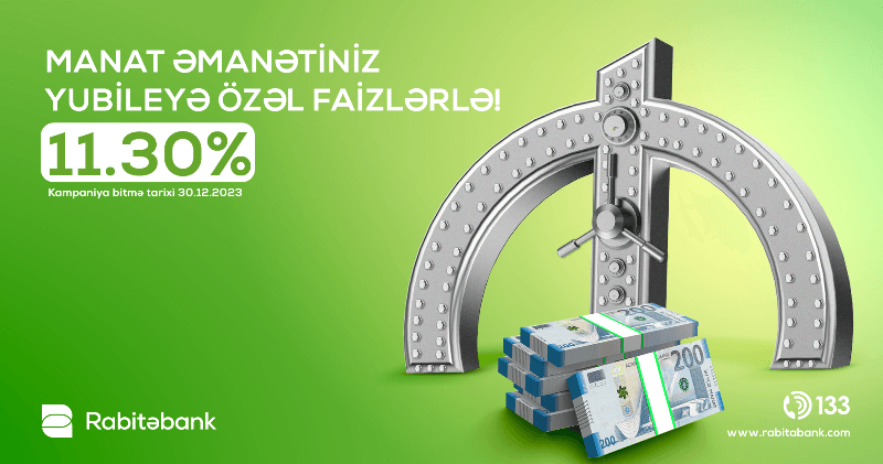 Rabitəbankdan yubileyə özəl əmanət kampaniyaları!