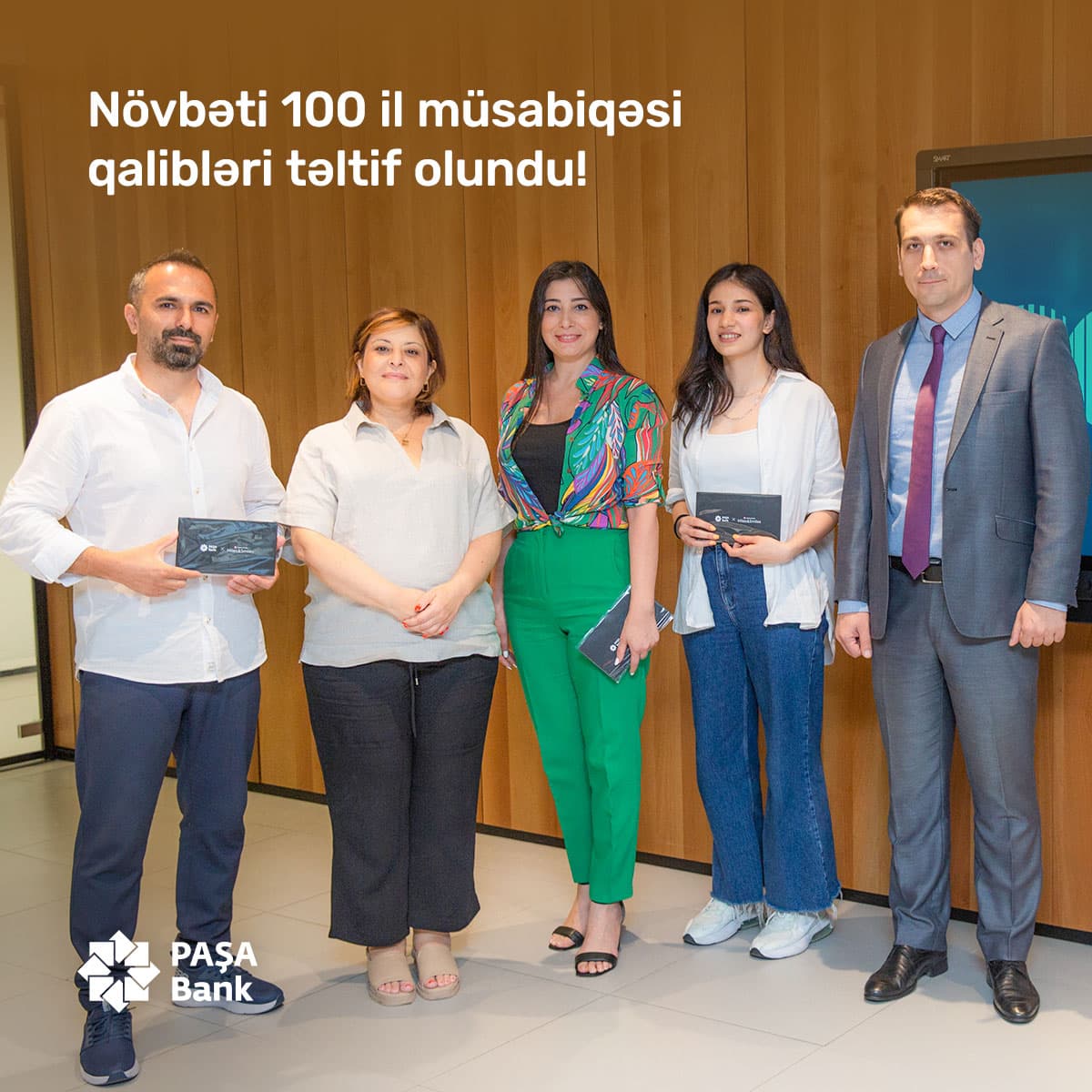 “PAŞA Bank” tərəfindən “Növbəti 100 il” adlı rəqəmsal incəsənət müsabiqəsinin qalibləri mükafatlandırılıb