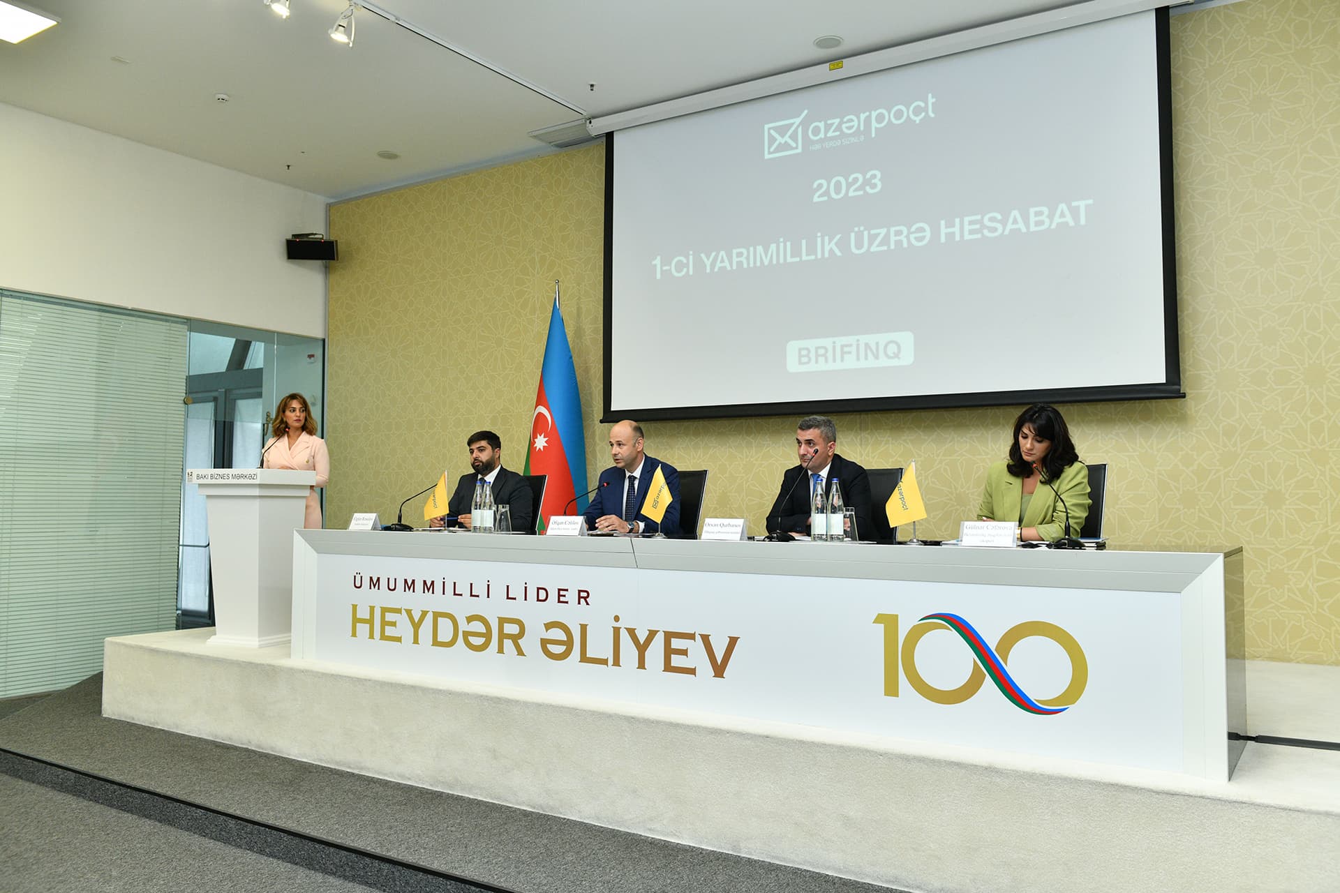 “Azərpoçt” MMC media üçün brifinq keçirib - FOTO