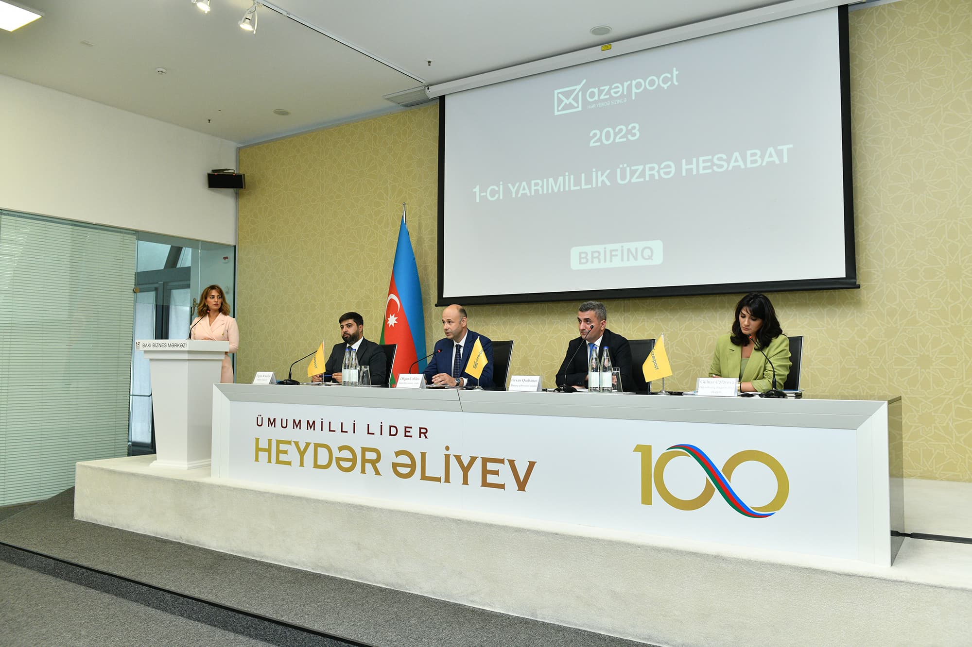 “Azərpoçt” MMC media üçün brifinq keçirib - FOTO