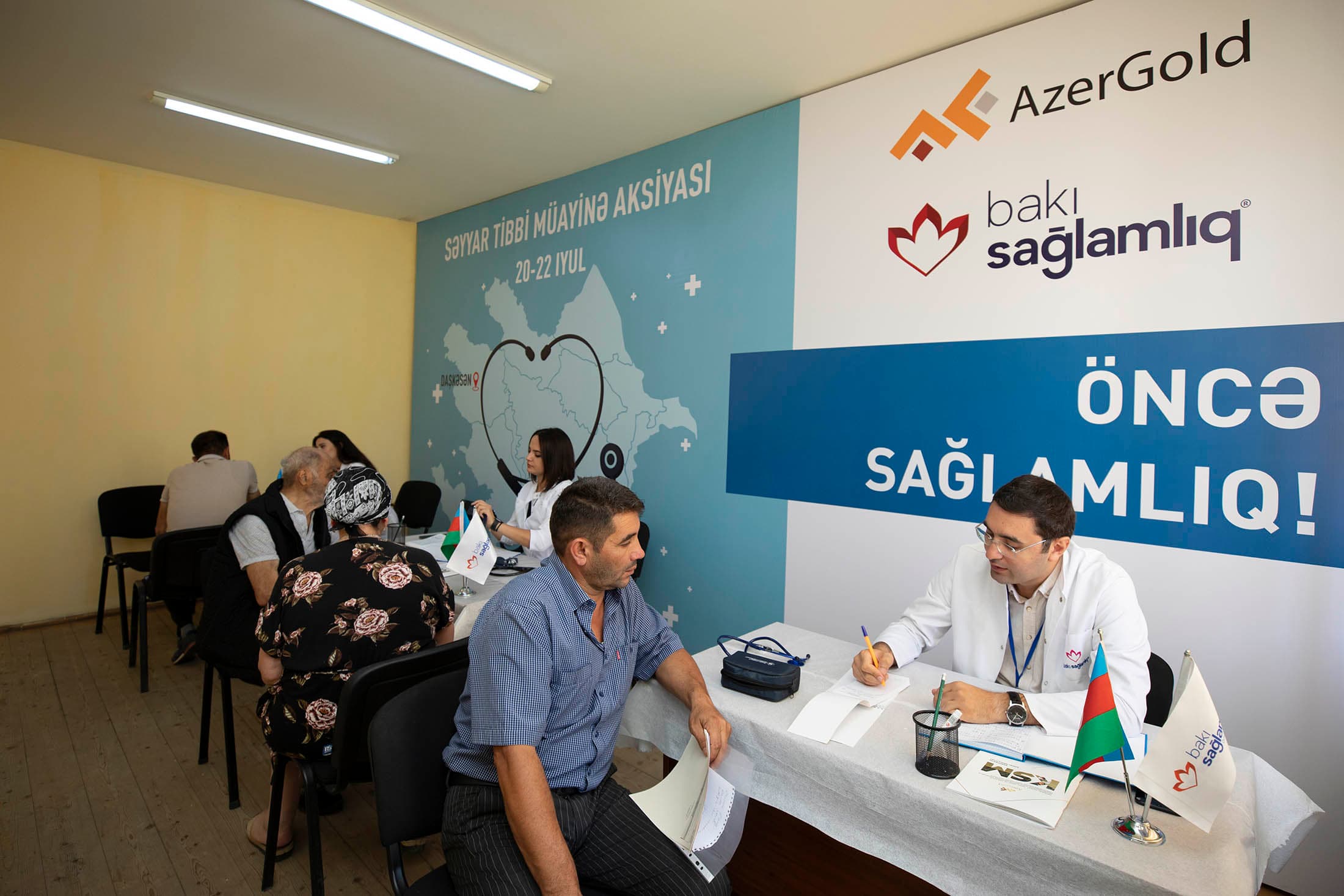 “AzerGold” QSC-nin təşkilatçılığı ilə Daşkəsəndə keçirilən növbəti tibbi müayinə aksiyasına yekun vurulub