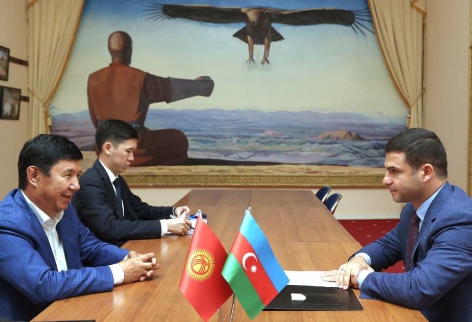 KOBİA Qırğızıstanın Ticarət və Sənaye Palatası ilə əməkdaşlıq imkanlarını müzakirə edib